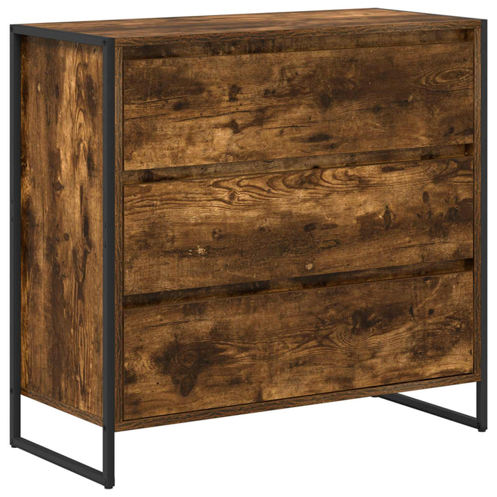 Sideboard Røget Eg 79 x 36 x 75.5 cm Konstrueret træ