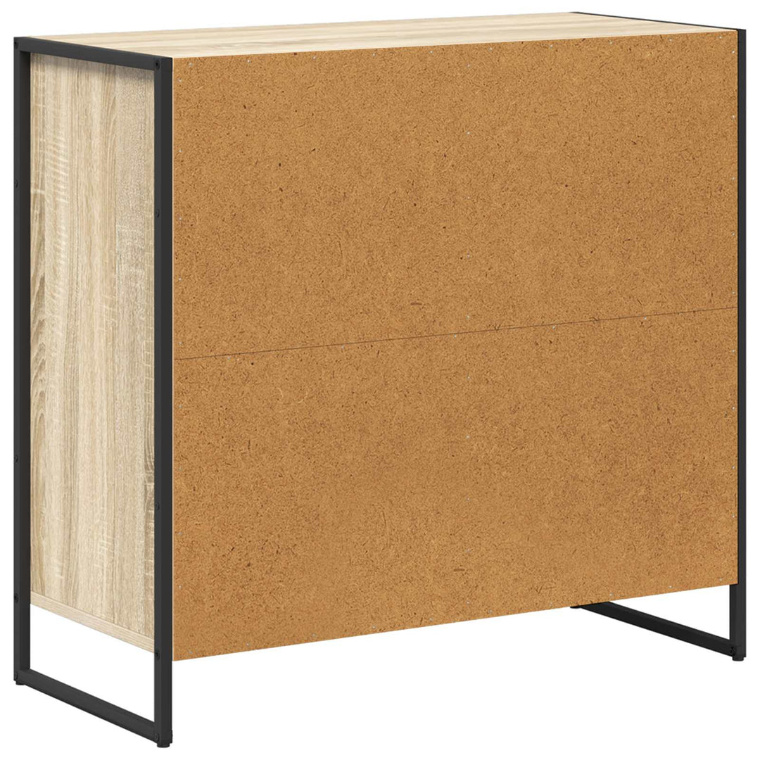Sideskab Sonoma 79 x 36 x 75 cm Konstrueret træ