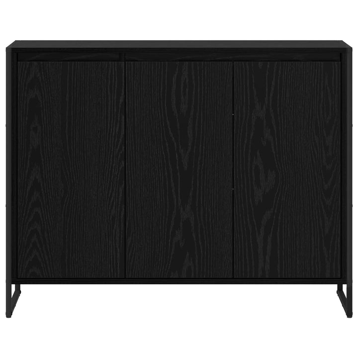 Sideskab Sort eg 96,5 x 30 x 75 cm Konstrueret træ