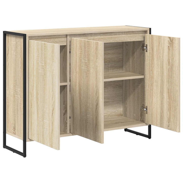 Sideskab Sonoma 96,5 x 30 x 75 cm Konstrueret træ