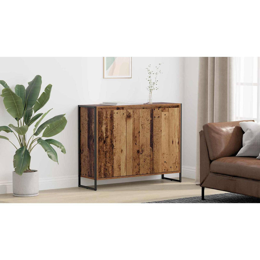 Sideskab Gammelt træ 96,5 x 30 x 75 cm Konstrueret træ