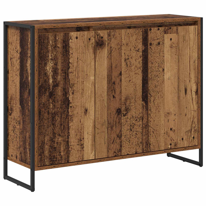 Sideskab Gammelt træ 96,5 x 30 x 75 cm Konstrueret træ