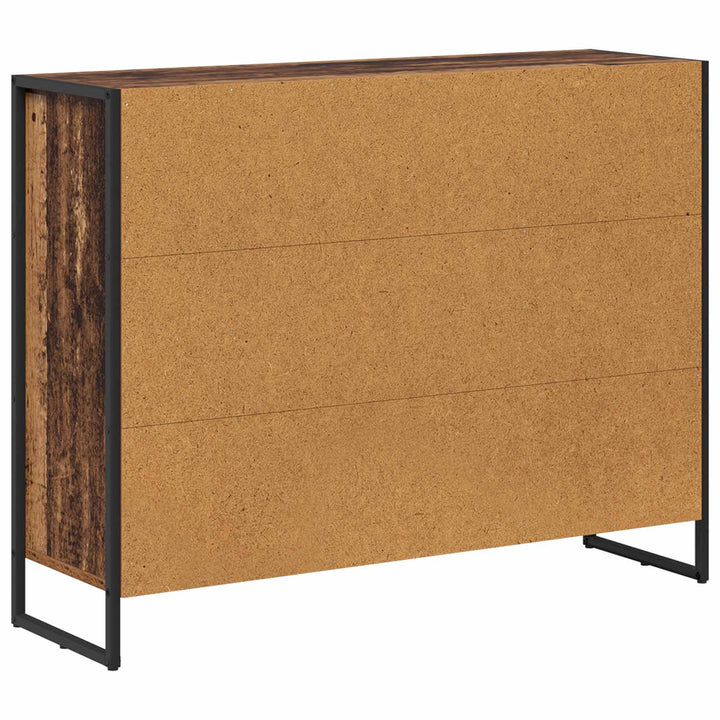 Sideskab Gammelt træ 96,5 x 30 x 75 cm Konstrueret træ
