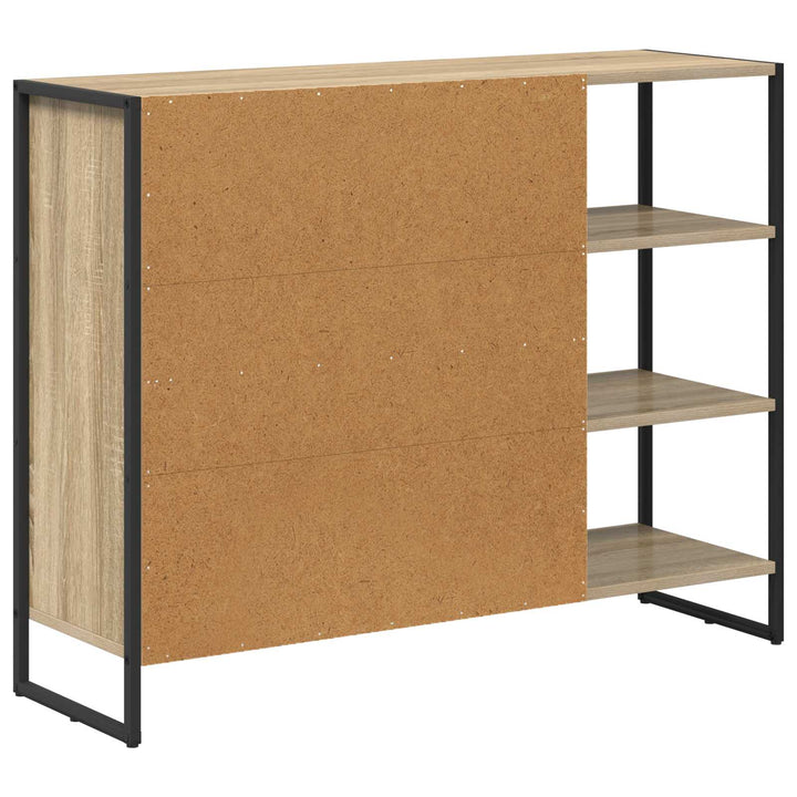 Sideskab Sonoma 96.5 x 30 x 75 cm Konstrueret træ