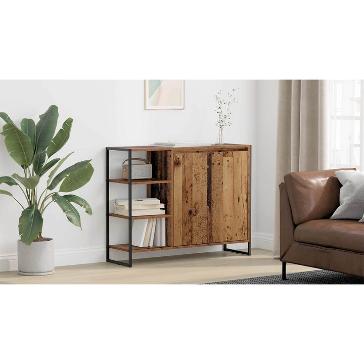 Sideskab Gammelt træ 96.5 x 30 x 75 cm Konstrueret træ