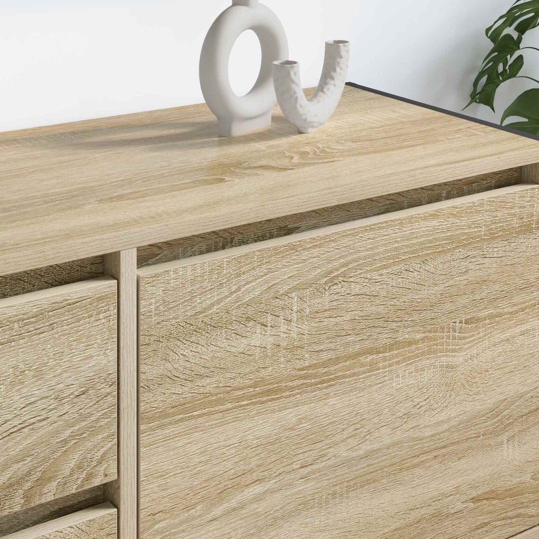 TV-skab 100 x 36 x 49,5 cm Sonoma-eg Konstrueret træ
