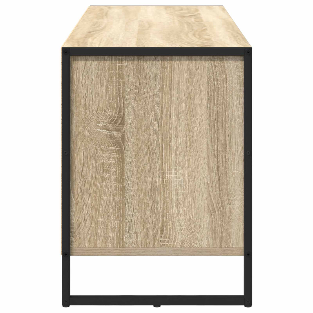 TV-skab med skuffe Sonoma 100 x 36 x 49,5 cm Konstrueret træ