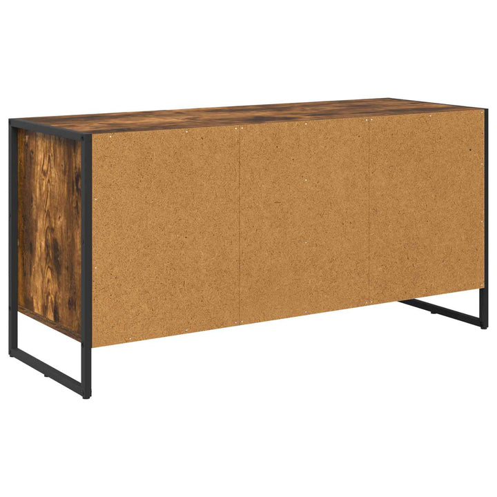 TV-skab med skuffe Røget Eg 100 x 36 x 49,5 cm Konstrueret træ