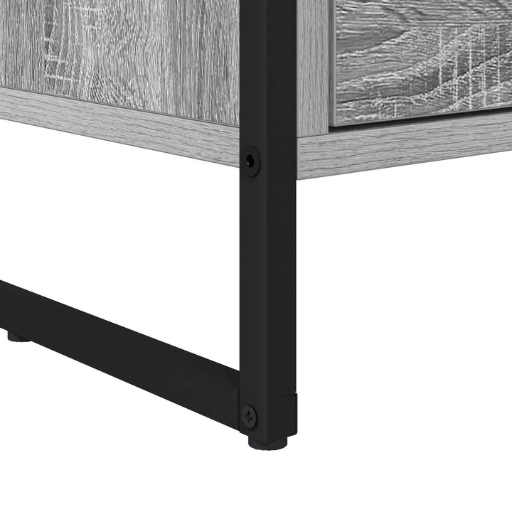 TV-skab Grå Sonoma 100 x 36 x 49,5 cm Konstrueret træ