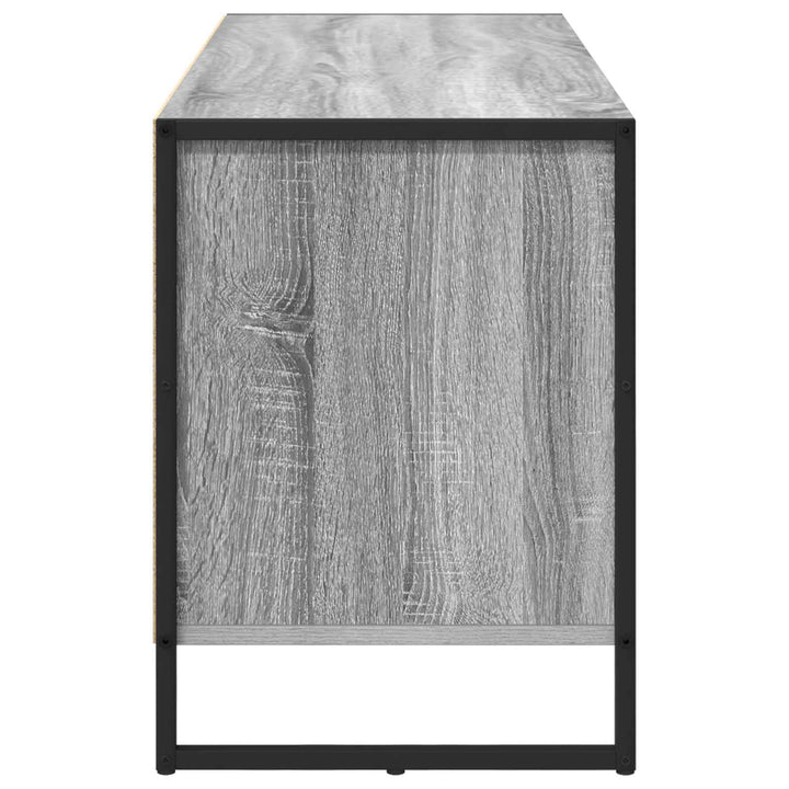 TV-skab 100 x 36 x 49,5 cm Grå Sonoma Konstrueret træ
