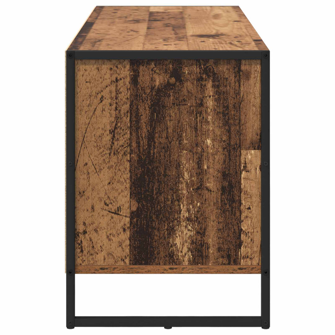TV-skab Gammelt træ 100 x 36 x 49,5 cm Konstrueret træ