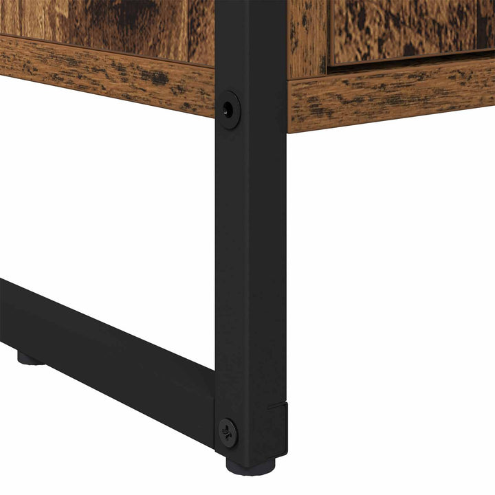 Bogskab Gammelt træ 43 x 36 x 150,5 cm Konstrueret træ