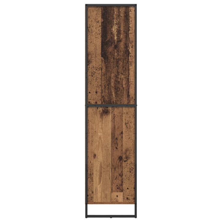 Bogskab Gammelt træ 43 x 36 x 150,5 cm Konstrueret træ
