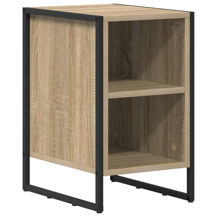 Sengebord 2 pcs Sonoma 39,5 x 30 x 50 cm Konstrueret træ