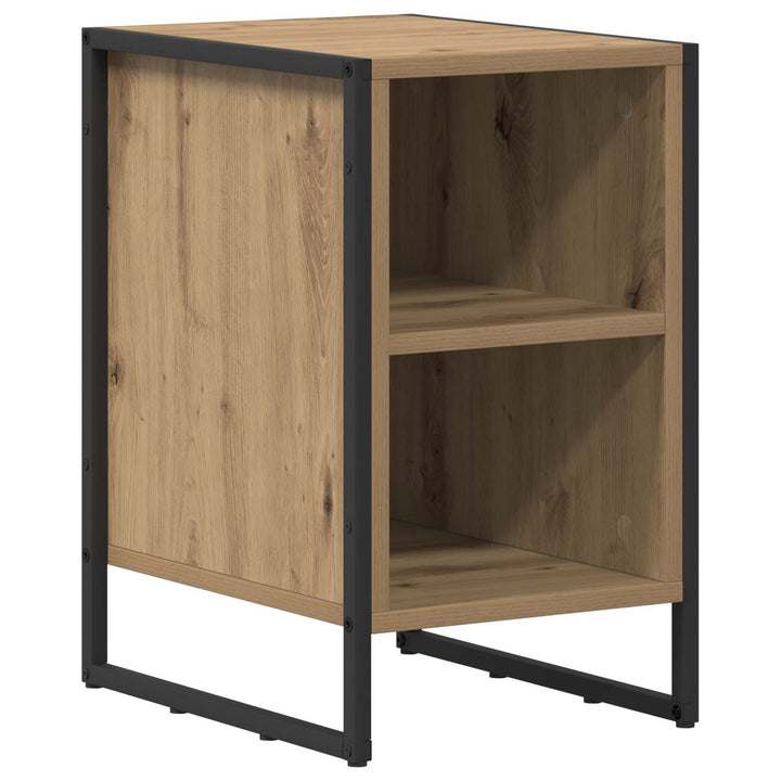 Sengebord 2 pcs Artisan eg 39,5 x 30 x 50 cm Konstrueret træ