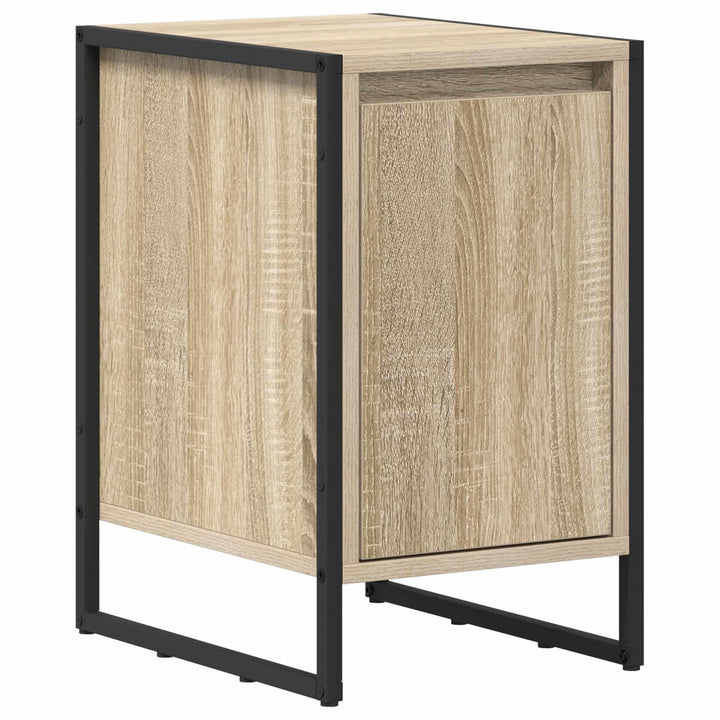 Sengebord 2 pcs Sonoma 39,5 x 30 x 50 cm Konstrueret træ