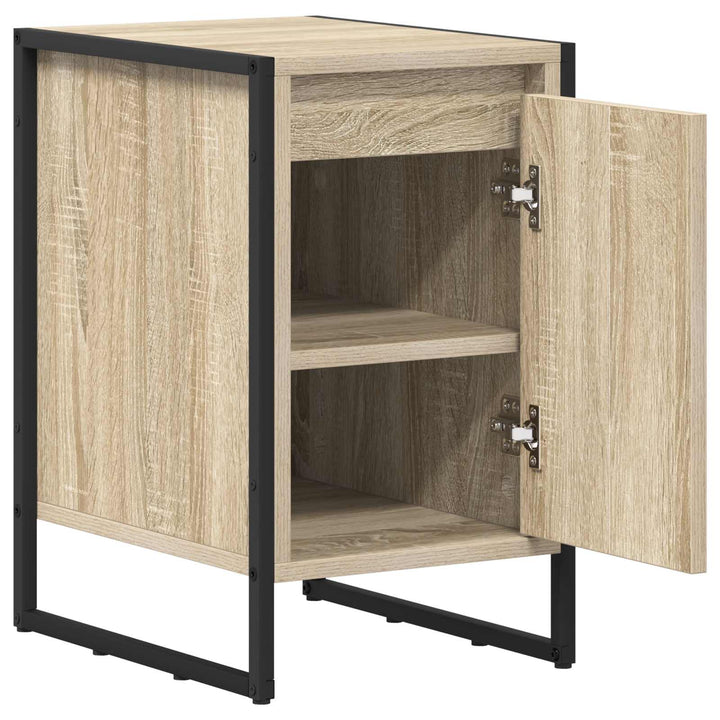 Sengebord 2 pcs Sonoma 39,5 x 30 x 50 cm Konstrueret træ