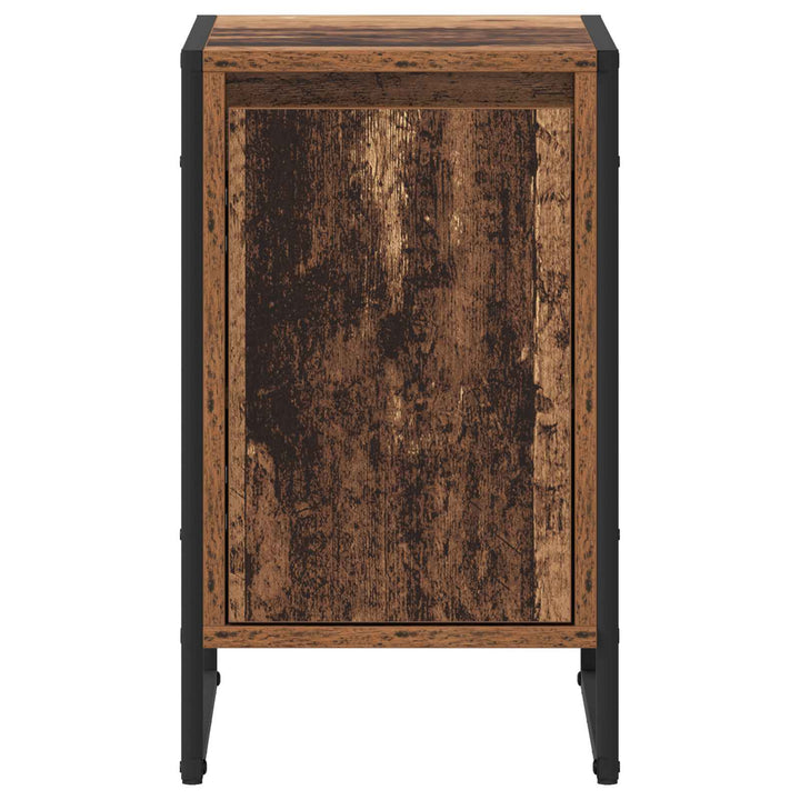 Sengebord 2 pcs Gammelt træ 39,5 x 30 x 50 cm Konstrueret træ