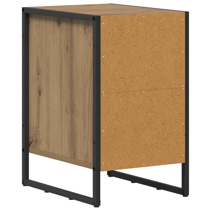 Sengebord Artisan eg 39,5 x 30 x 50 cm Konstrueret træ