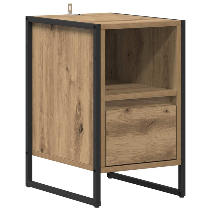 Sengebord Artisan-eg 39,5 x 30 x 50 cm Konstrueret træ