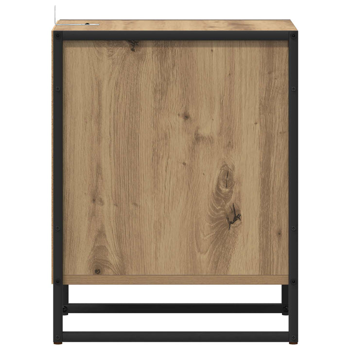 Sengebord Artisan-eg 39,5 x 30 x 50 cm Konstrueret træ