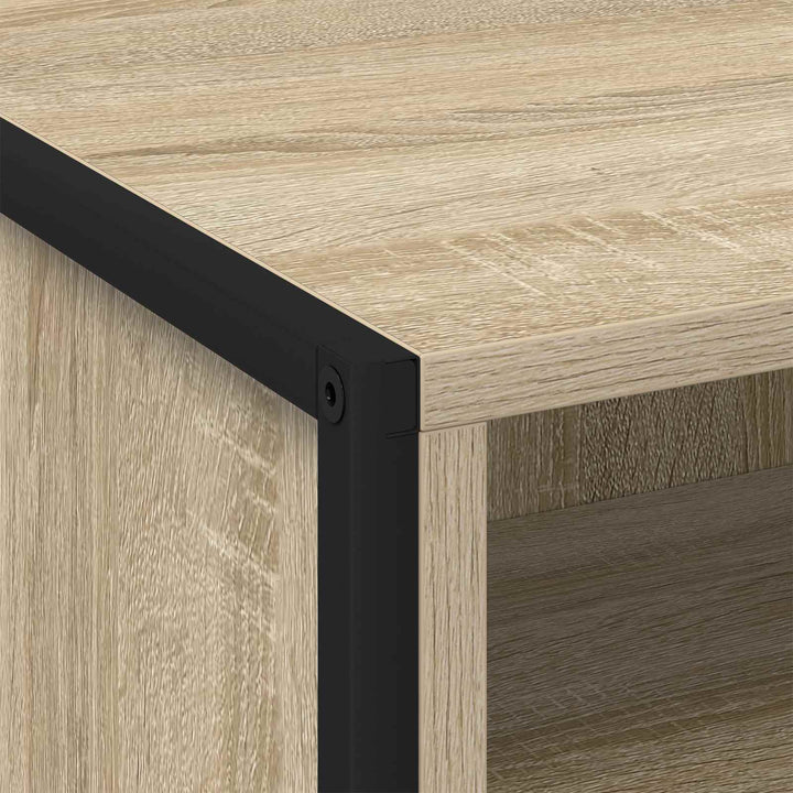 Sengebord Sonoma-eg 50 x 39,5 x 50 cm Konstrueret træ