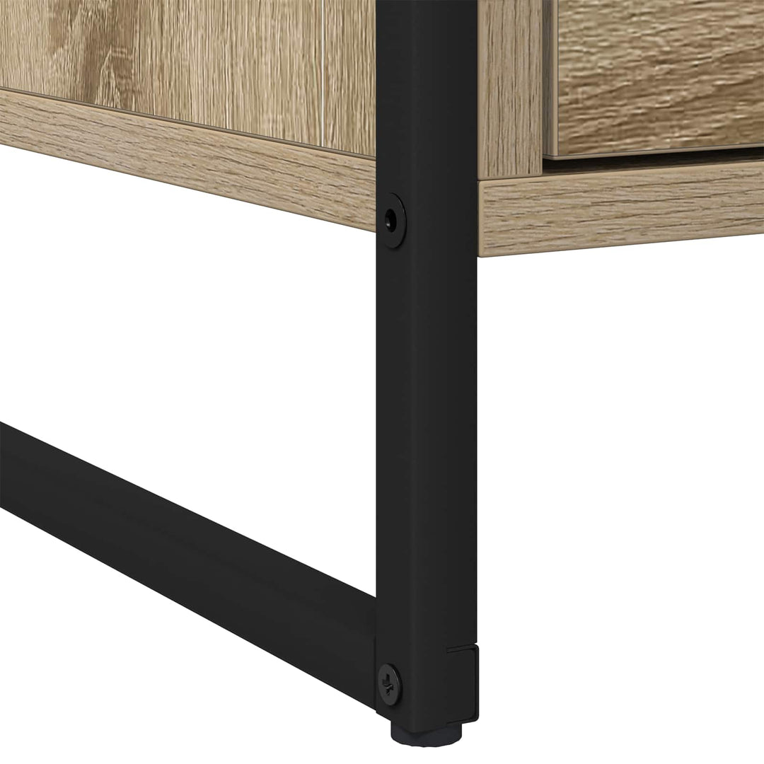 Sengebord Sonoma-eg 50 x 39,5 x 50 cm Konstrueret træ