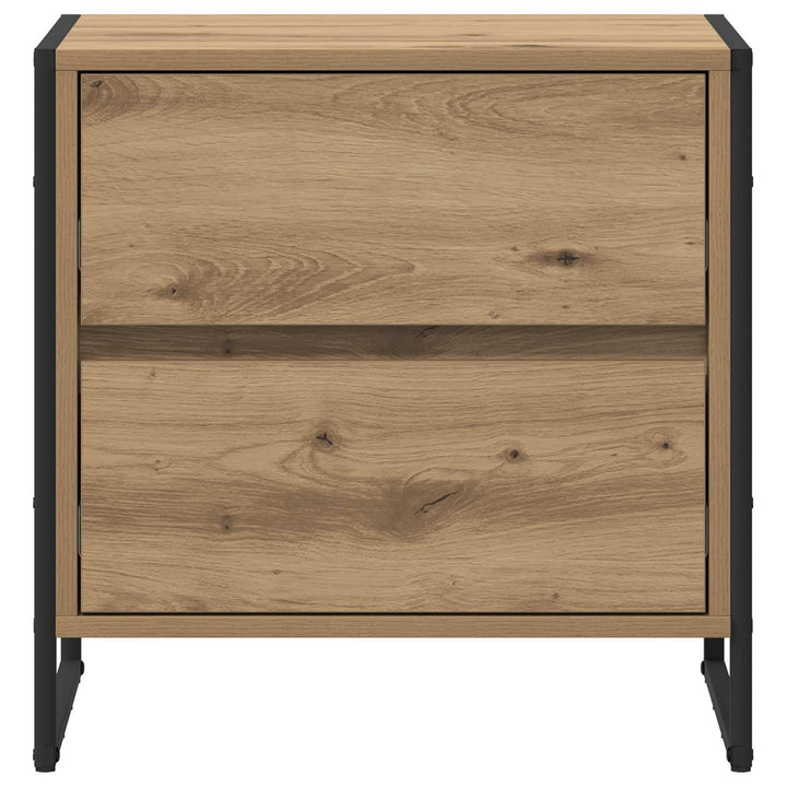 Sengebord Artisan eg 50 x 39,5 x 50 cm Konstrueret træ