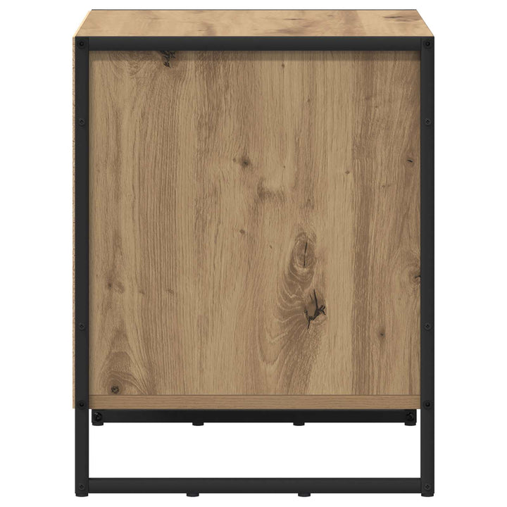 Sengebord Artisan eg 50 x 39,5 x 50 cm Konstrueret træ