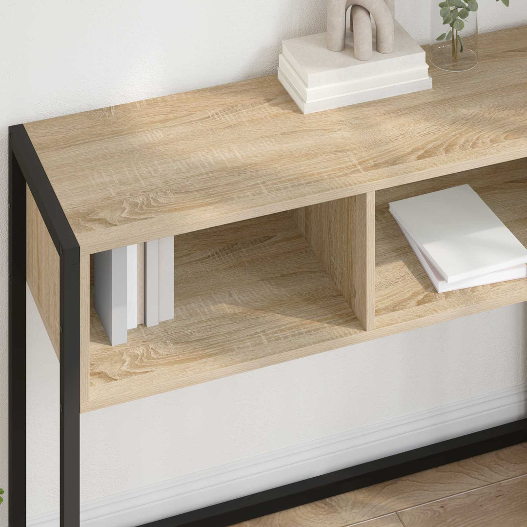 Endebord Sonoma-eg 100 x 36 x 75 cm Konstrueret træ