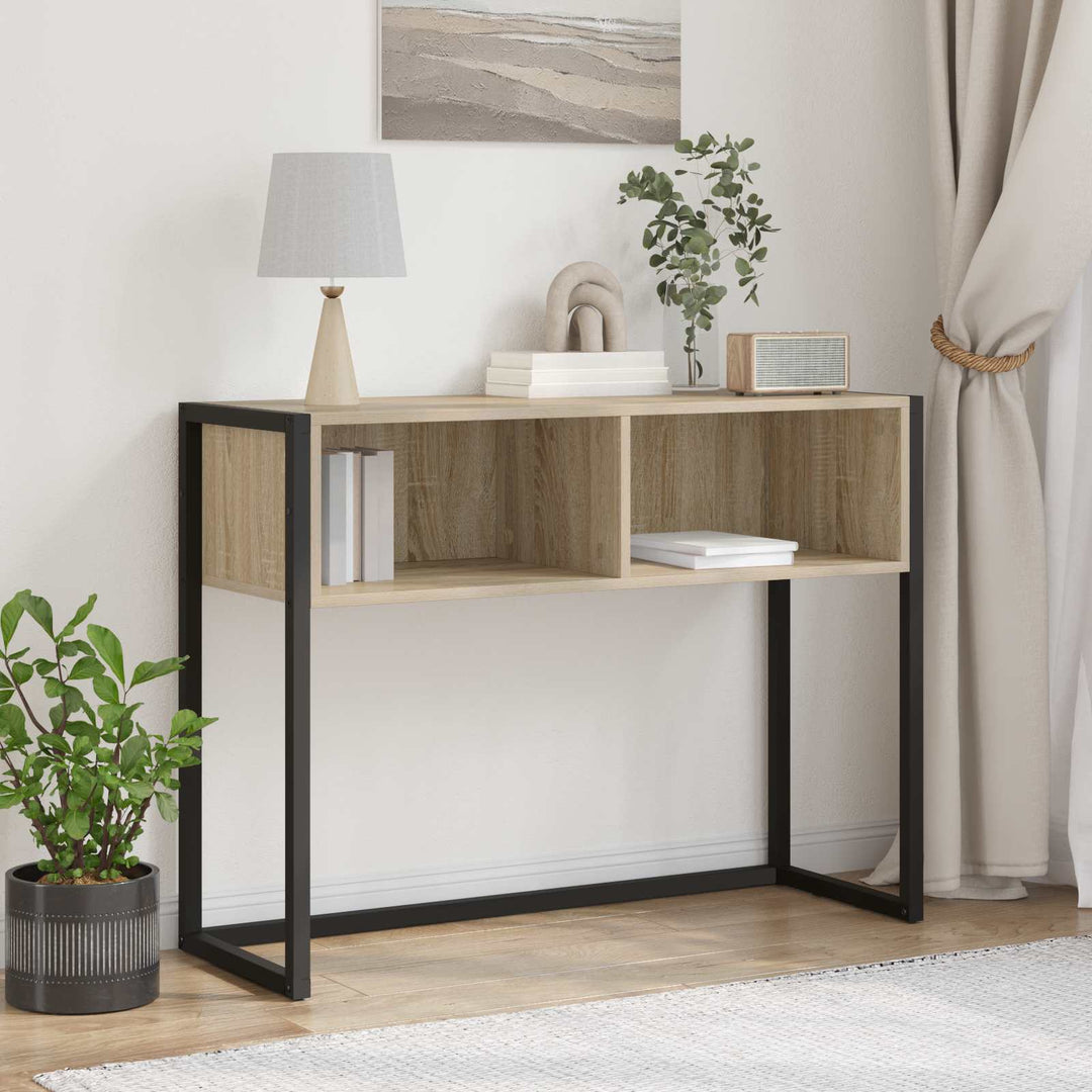 Endebord Sonoma-eg 100 x 36 x 75 cm Konstrueret træ