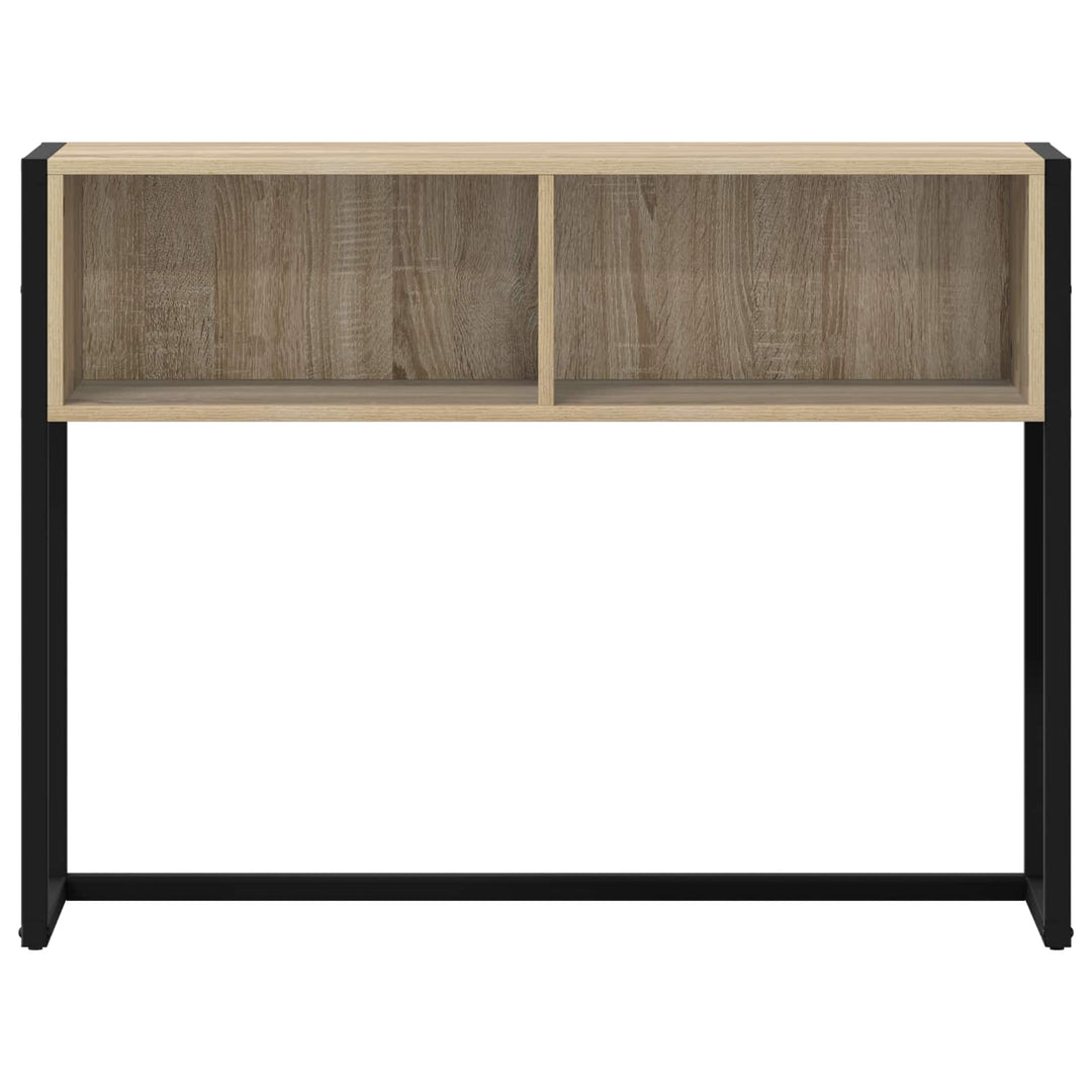 Endebord med opbevaring Sonoma 100 x 36 x 75 cm Konstrueret træ
