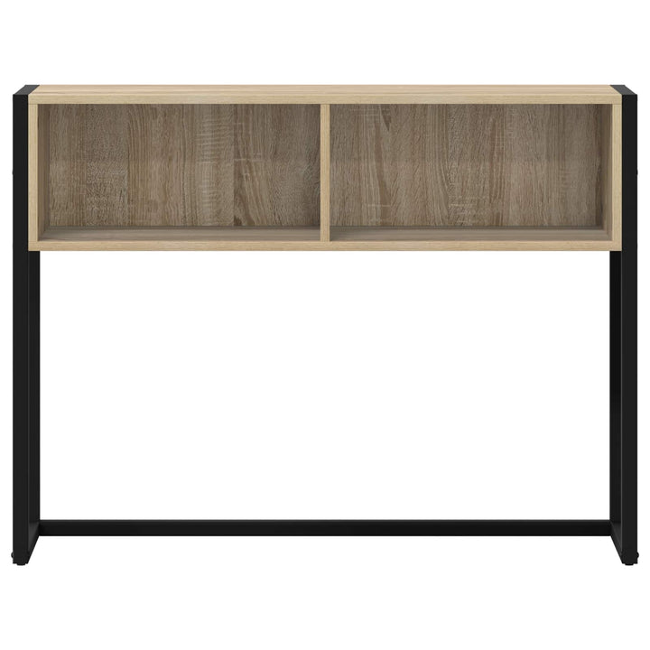 Endebord med opbevaring Sonoma 100 x 36 x 75 cm Konstrueret træ