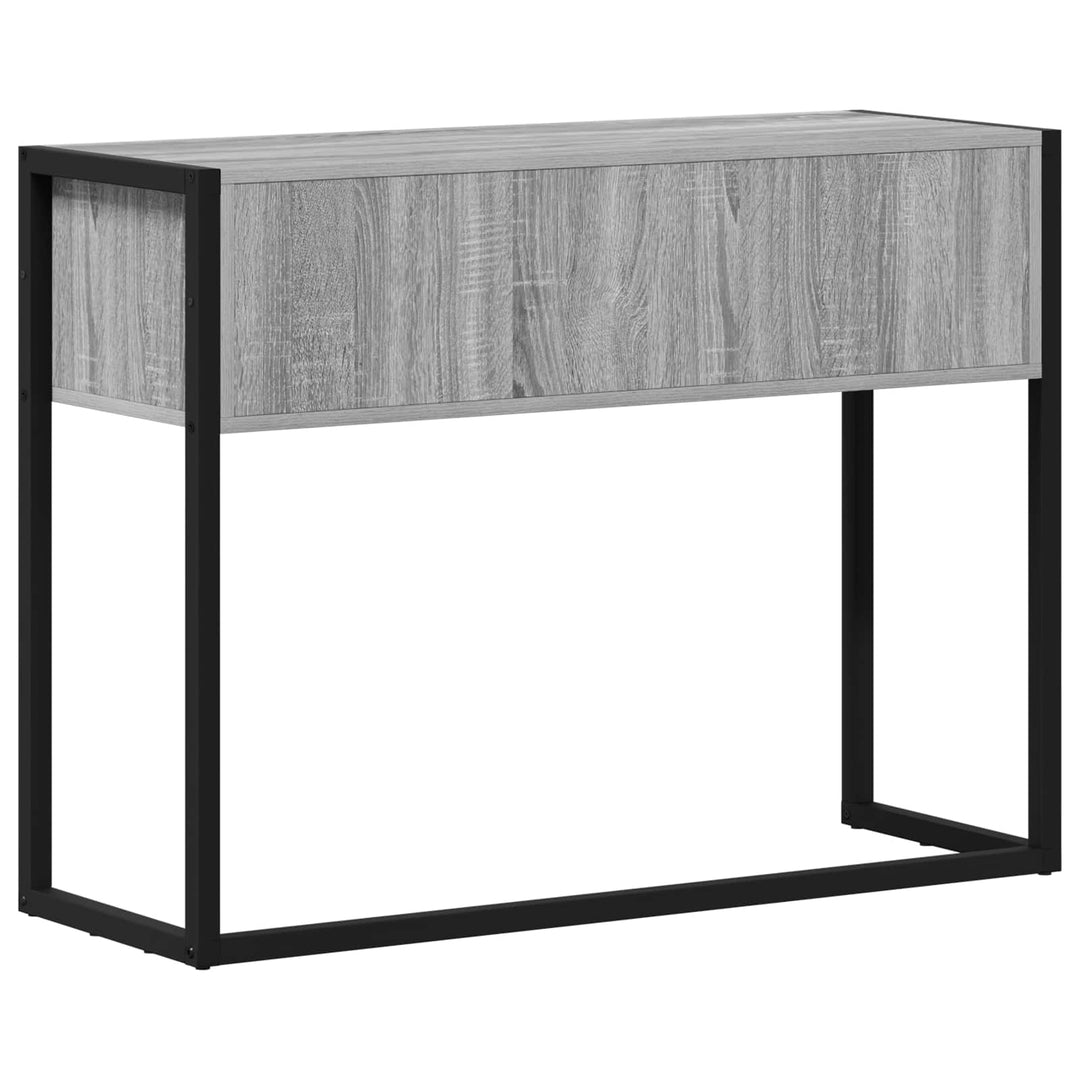 Endebord Grå Sonoma 100 x 36 x 75 cm Konstrueret træ