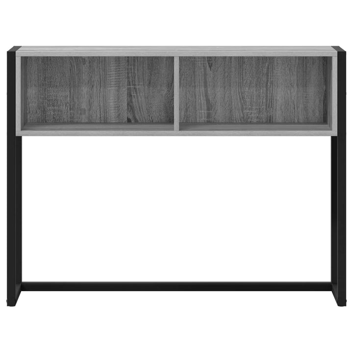 Endebord Grå Sonoma 100 x 36 x 75 cm Konstrueret træ