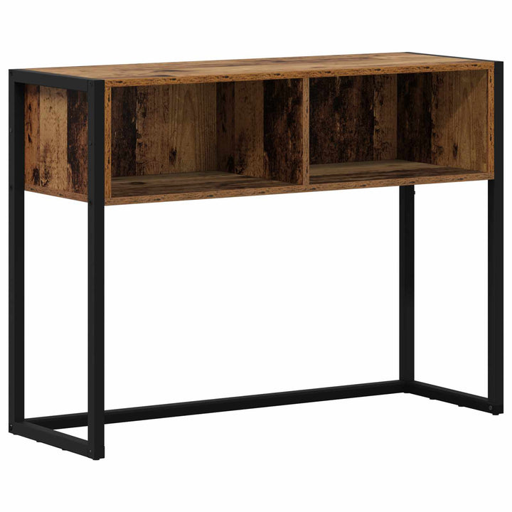 Endebord Gammelt træ 100 x 36 x 75 cm Konstrueret træ
