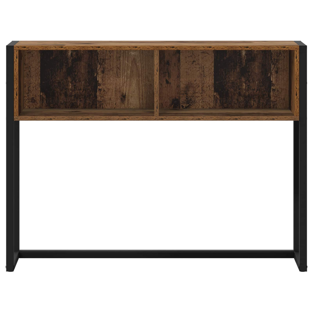 Endebord Gammelt træ 100 x 36 x 75 cm Konstrueret træ