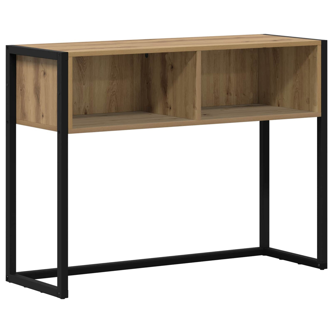 Endebord Artisan-eg 100 x 36 x 75 cm Konstrueret træ