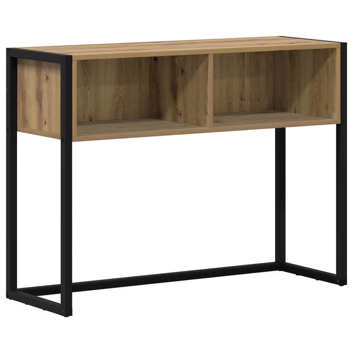 Endebord Artisan-eg 100 x 36 x 75 cm Konstrueret træ