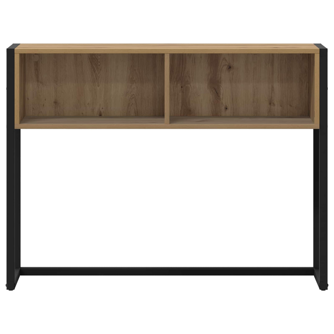 Endebord Artisan-eg 100 x 36 x 75 cm Konstrueret træ