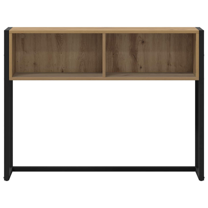 Endebord Artisan-eg 100 x 36 x 75 cm Konstrueret træ