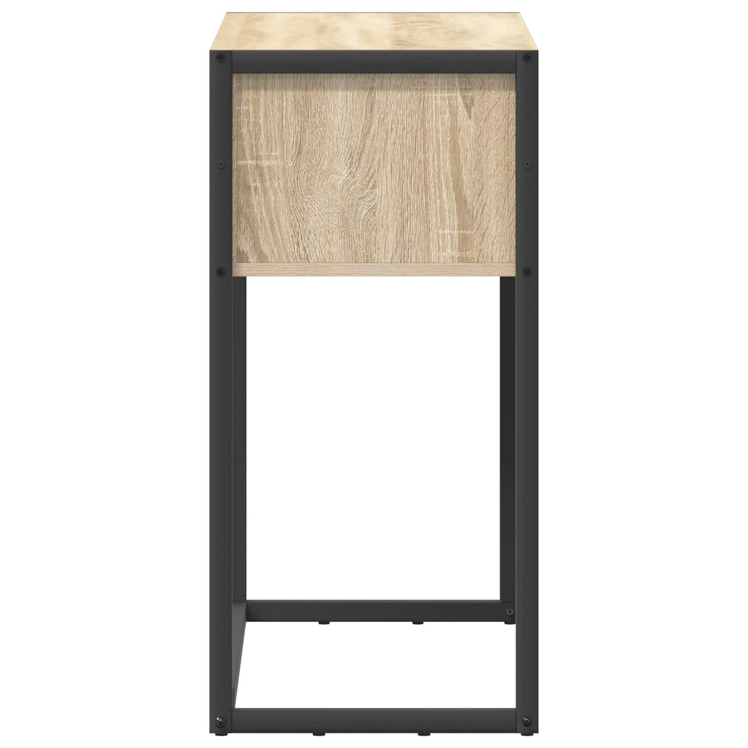 Endebord Sonoma 100 x 36 x 75 cm Konstrueret træ