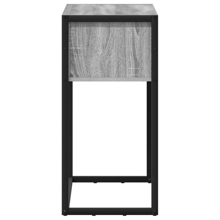 Endebord Grå Sonoma 100 x 36 x 75 cm Konstrueret træ