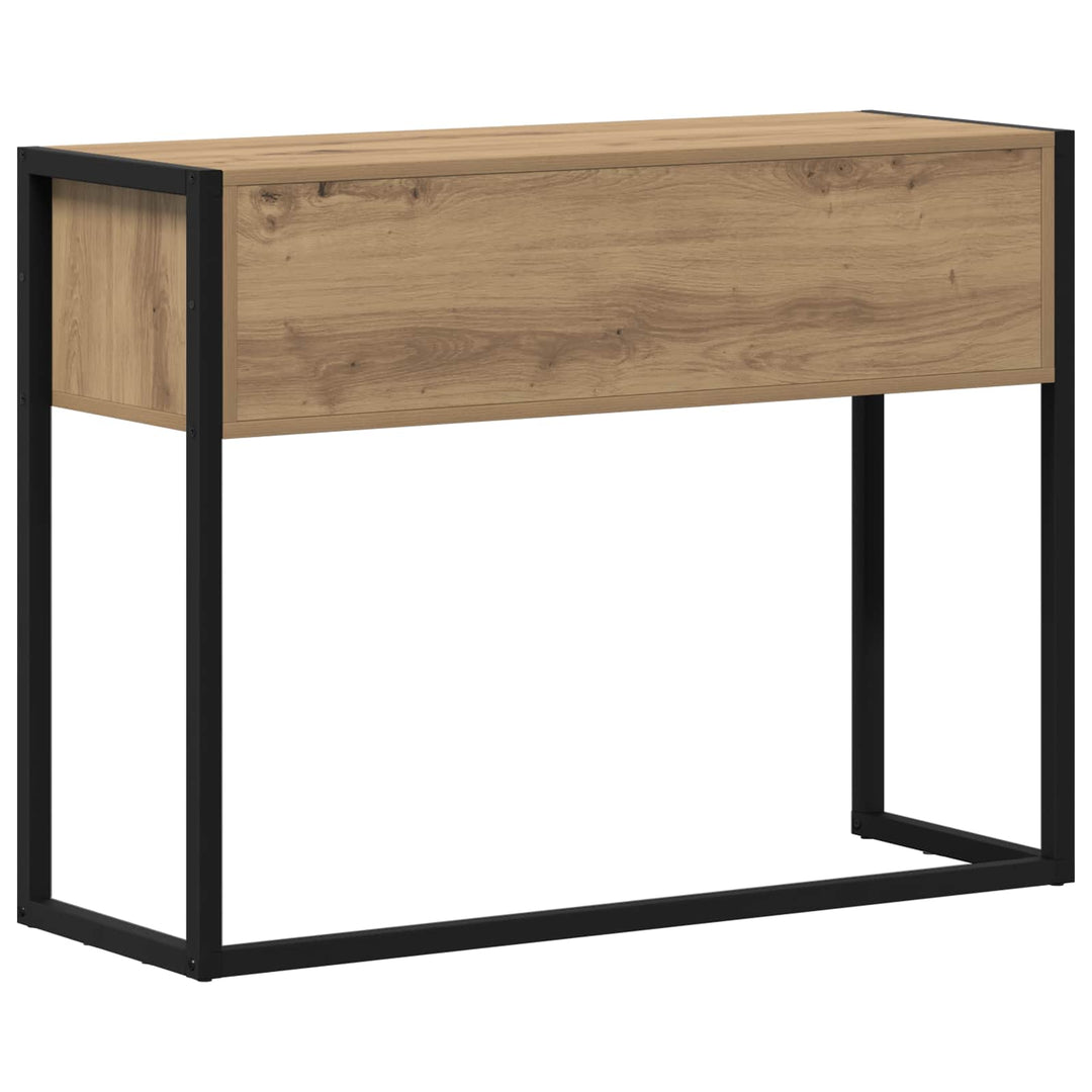 Endebord Artisan eg 100 x 36 x 75 cm Konstrueret træ