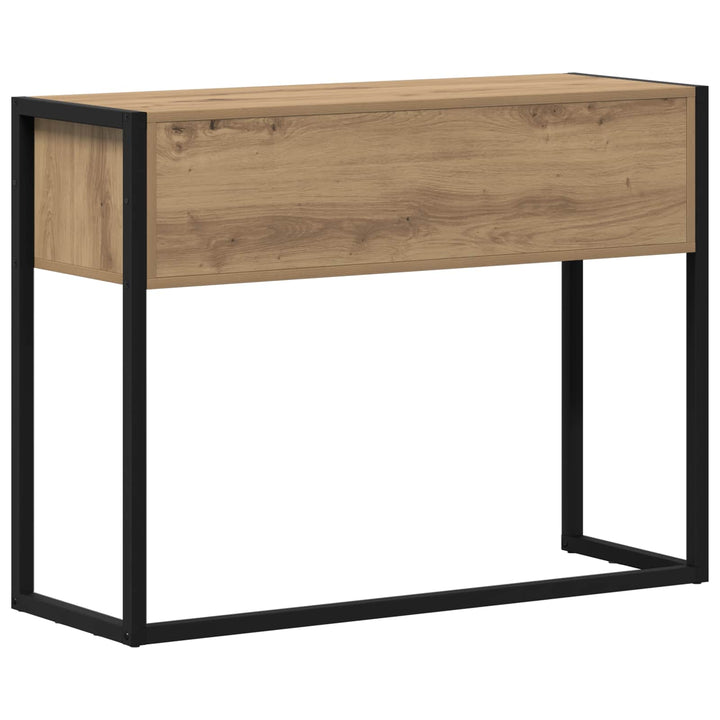 Endebord Artisan eg 100 x 36 x 75 cm Konstrueret træ