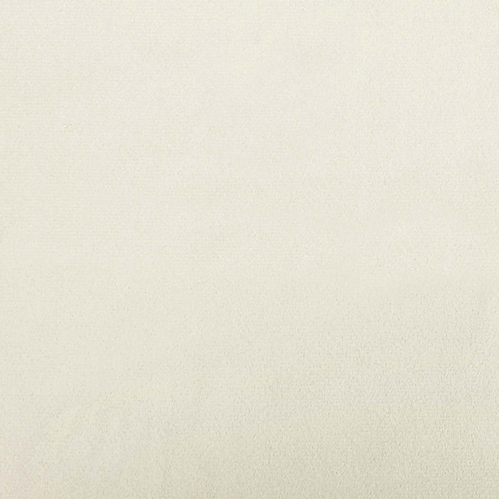Chesterfield bænk Creme 112 x 65,5 x 75 cm Fløjl