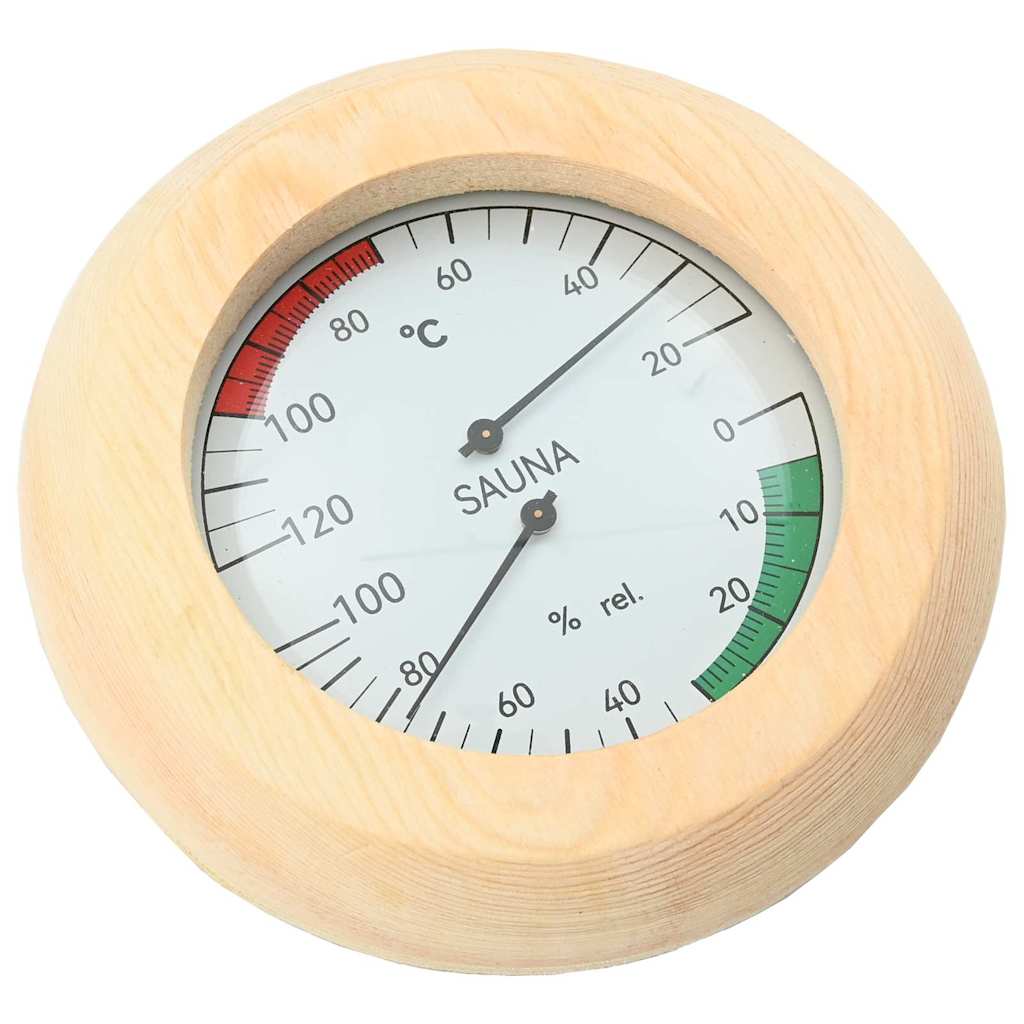 Sauna tilbehørs sæt 4 pcs Brun Massivt fyrretræ og hamp