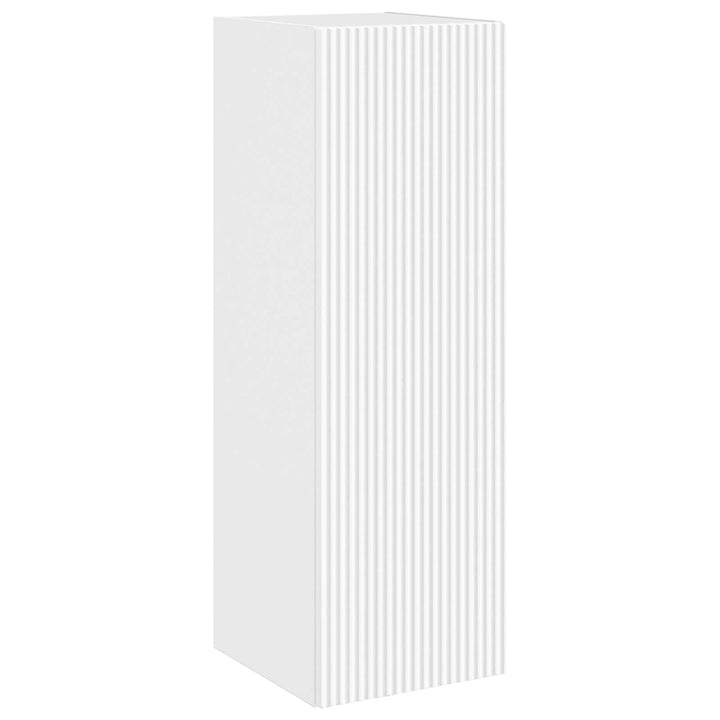 Badeværelsesmøbel sæt 5 stk. Hvid 33 x 34,5 x 100 cm