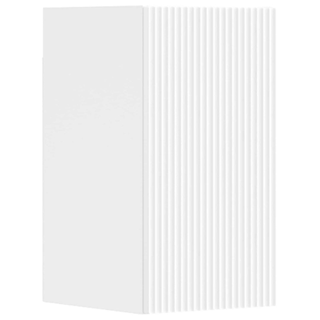 Badeværelsesmøbel sæt 3 stk. Hvid 33 x 34,5 x 160 cm