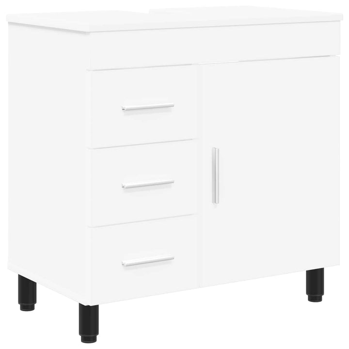 Badeværelse Vaskeskab Hvid 60 x 35 x 60 cm Konstrueret træ